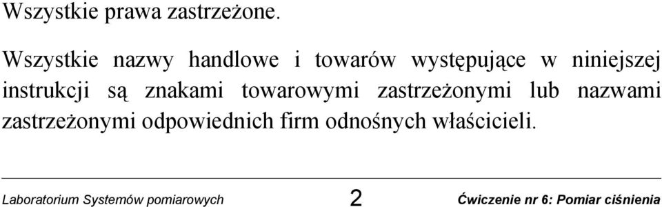 niniejszej instrukcji są znakami towarowymi