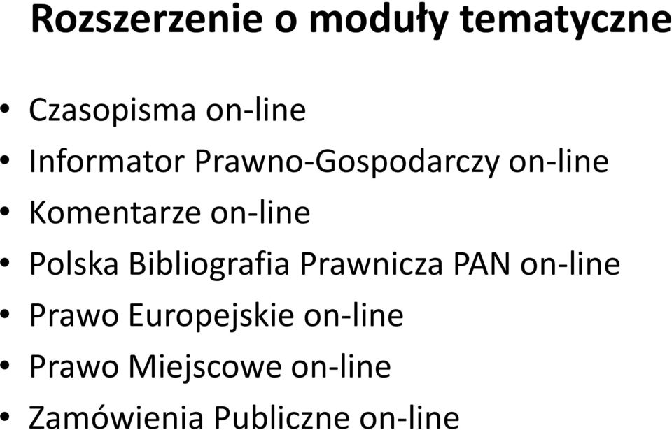 Polska Bibliografia Prawnicza PAN on-line Prawo