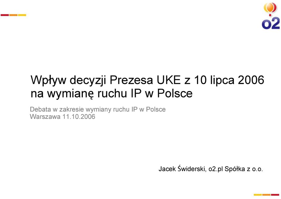 zakresie wymiany ruchu IP w Polsce