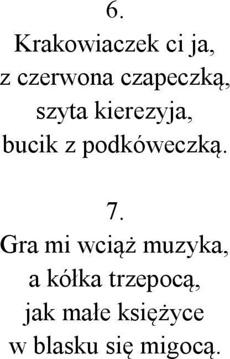 podkóweczką. 7.