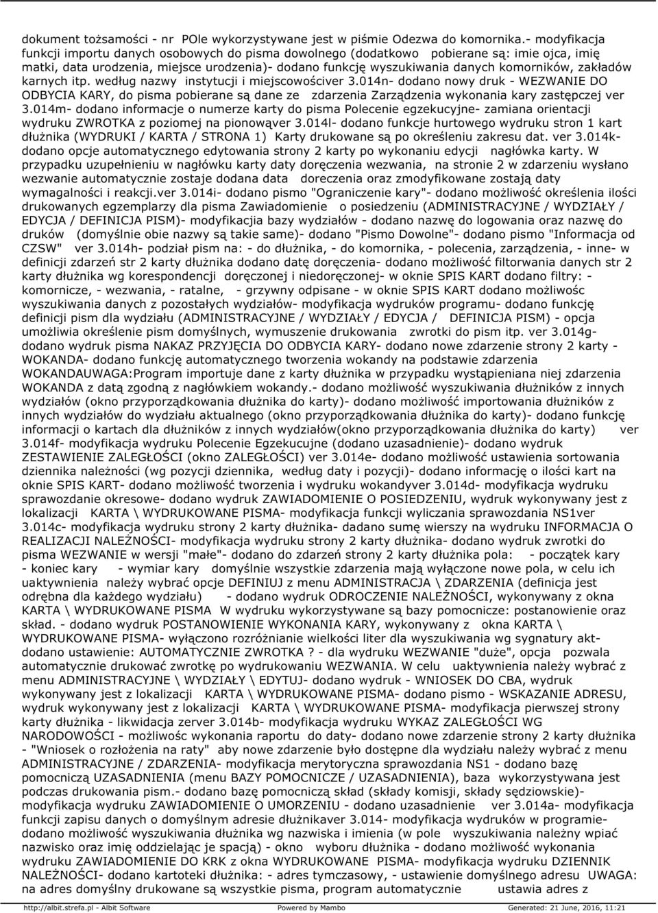 zakładów karnych itp. według nazwy instytucji i miejscowościver 3.