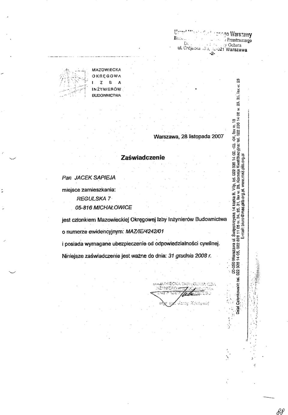 Zawadczene Pan JAESAP!