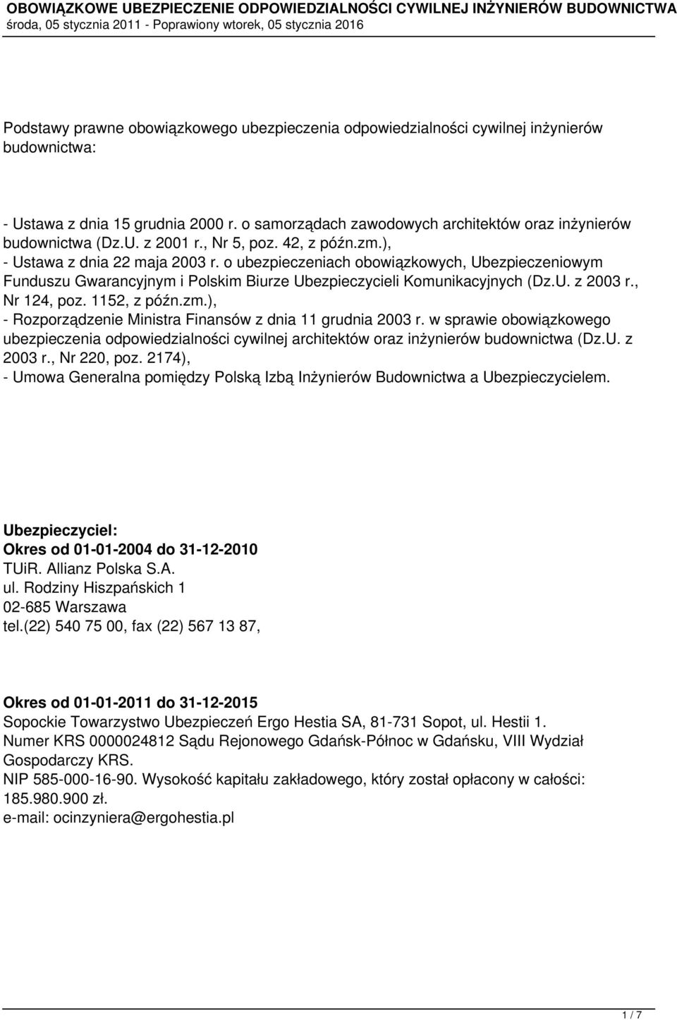 U. z 2003 r., Nr 124, poz. 1152, z późn.zm.), - Rozporządzenie Ministra Finansów z dnia 11 grudnia 2003 r.