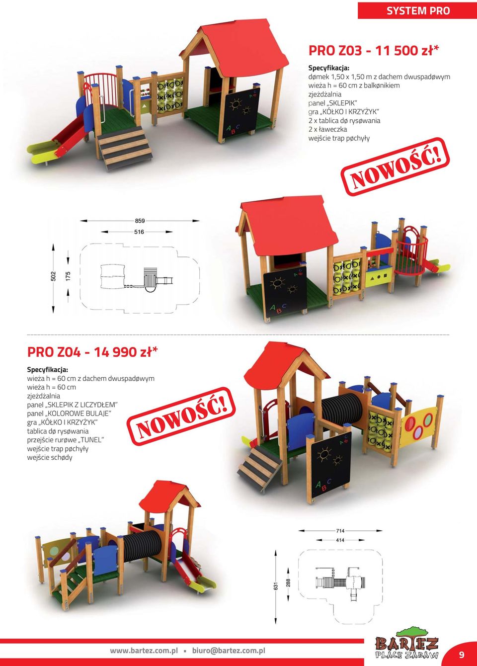 cm zdachem dwuspadowym wieżah=60cm panel SKLEPIK Z LICZYDŁEM panel KOLOROWE BULAJE gra KÓŁKO I KRZYŻYK tablica