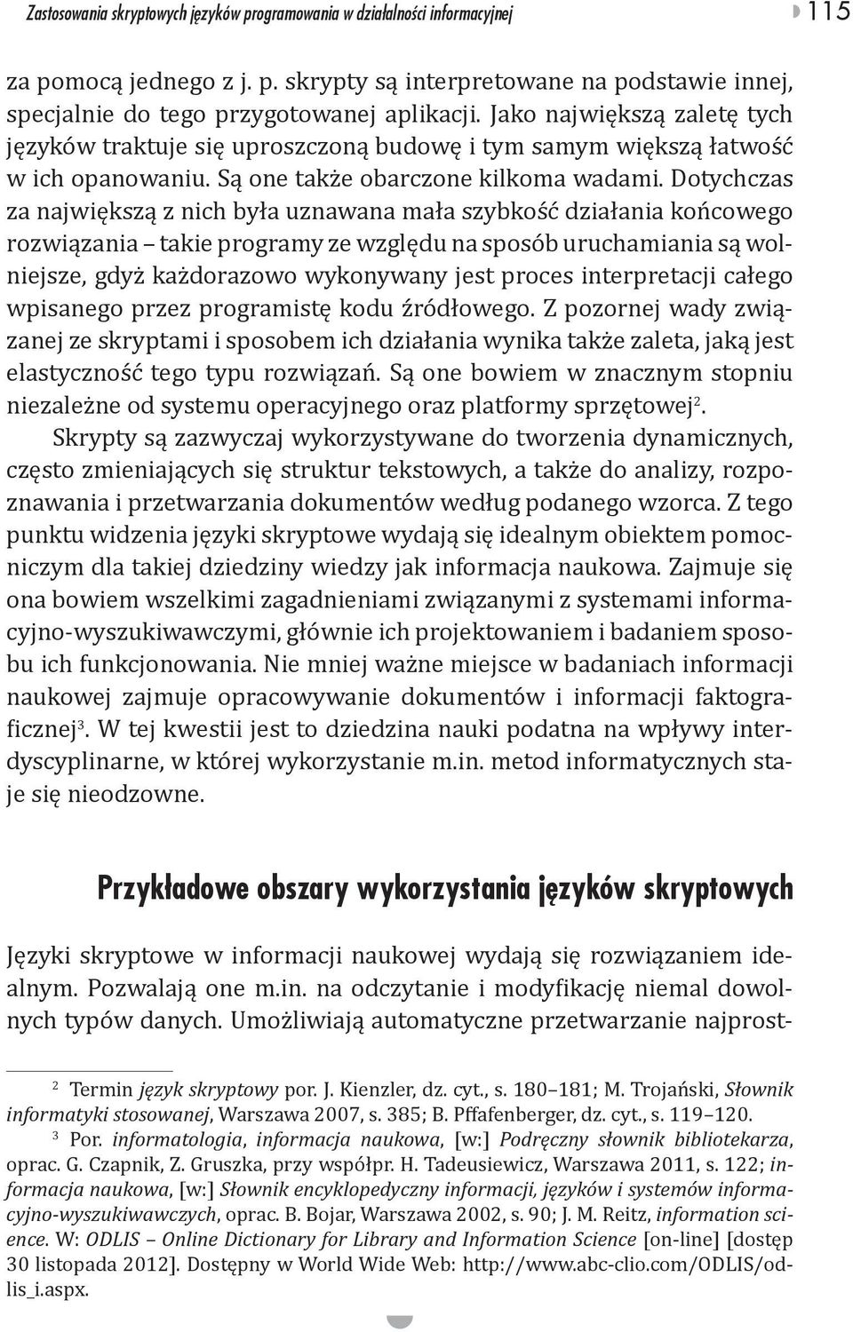 naukowa Podrczny sownik bibliotekarza informacja naukowasownik encyklopedyczny informacji, jzyków i