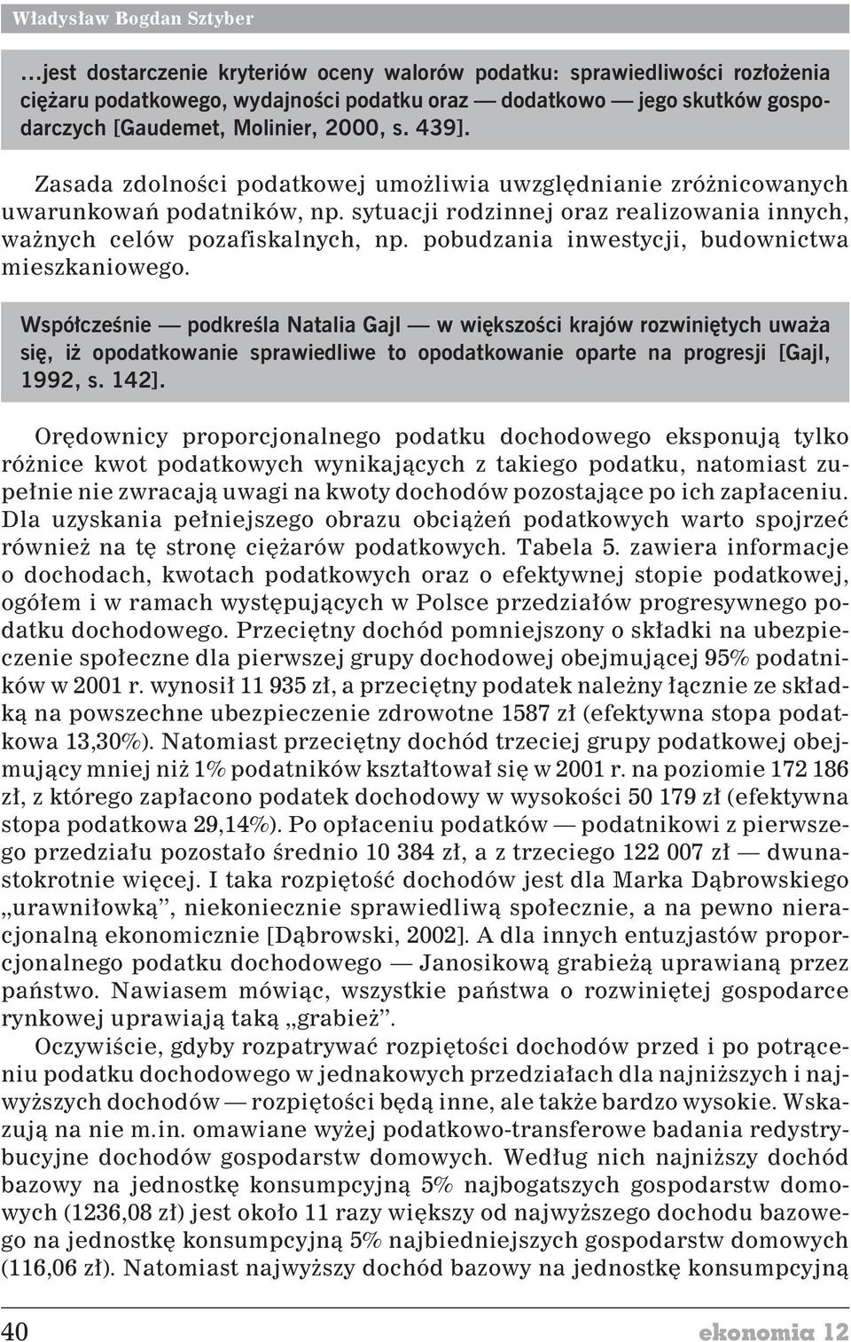 pobudzania inwestycji, budownictwa mieszkaniowego.