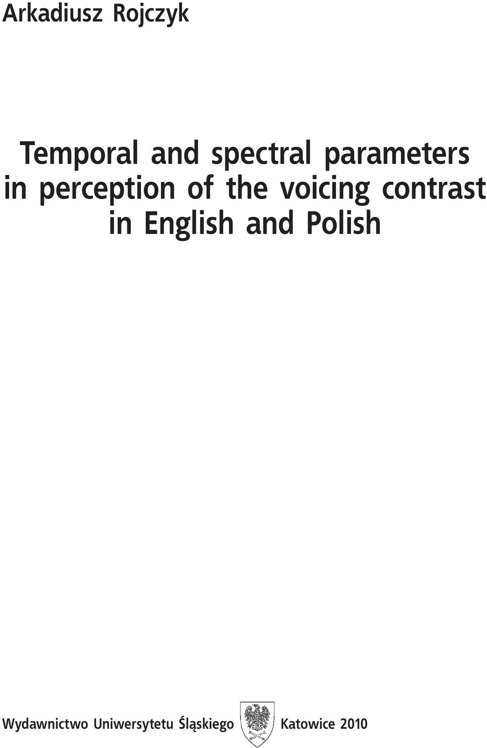 contrast in English and Polish