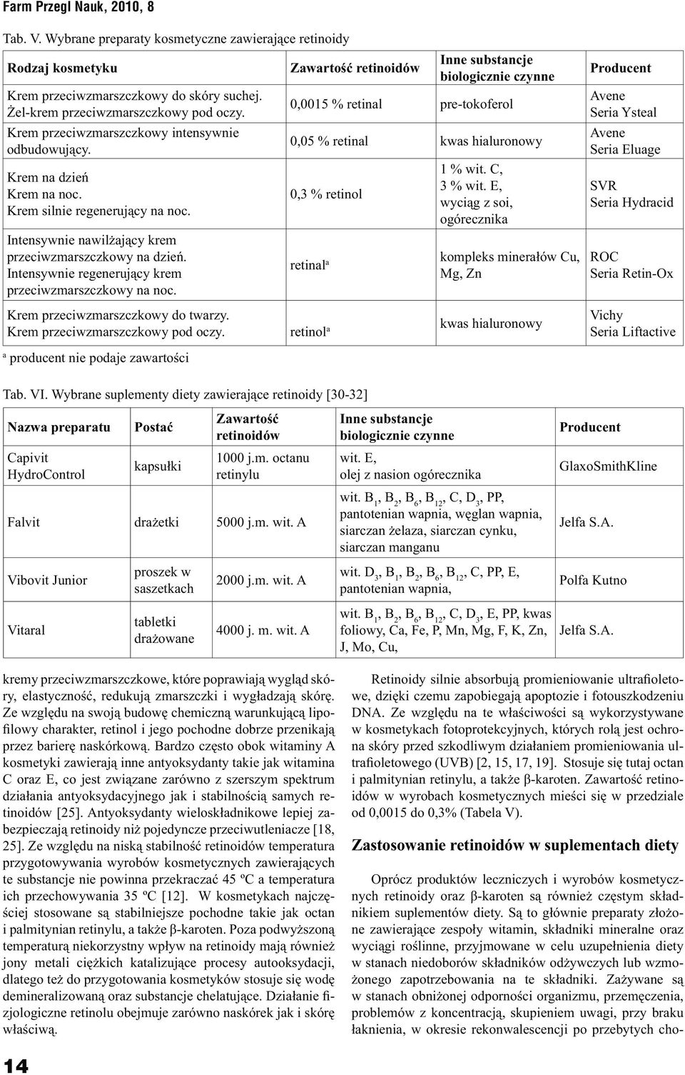 Intensywnie regenerujący krem przeciwzmarszczkowy na noc.