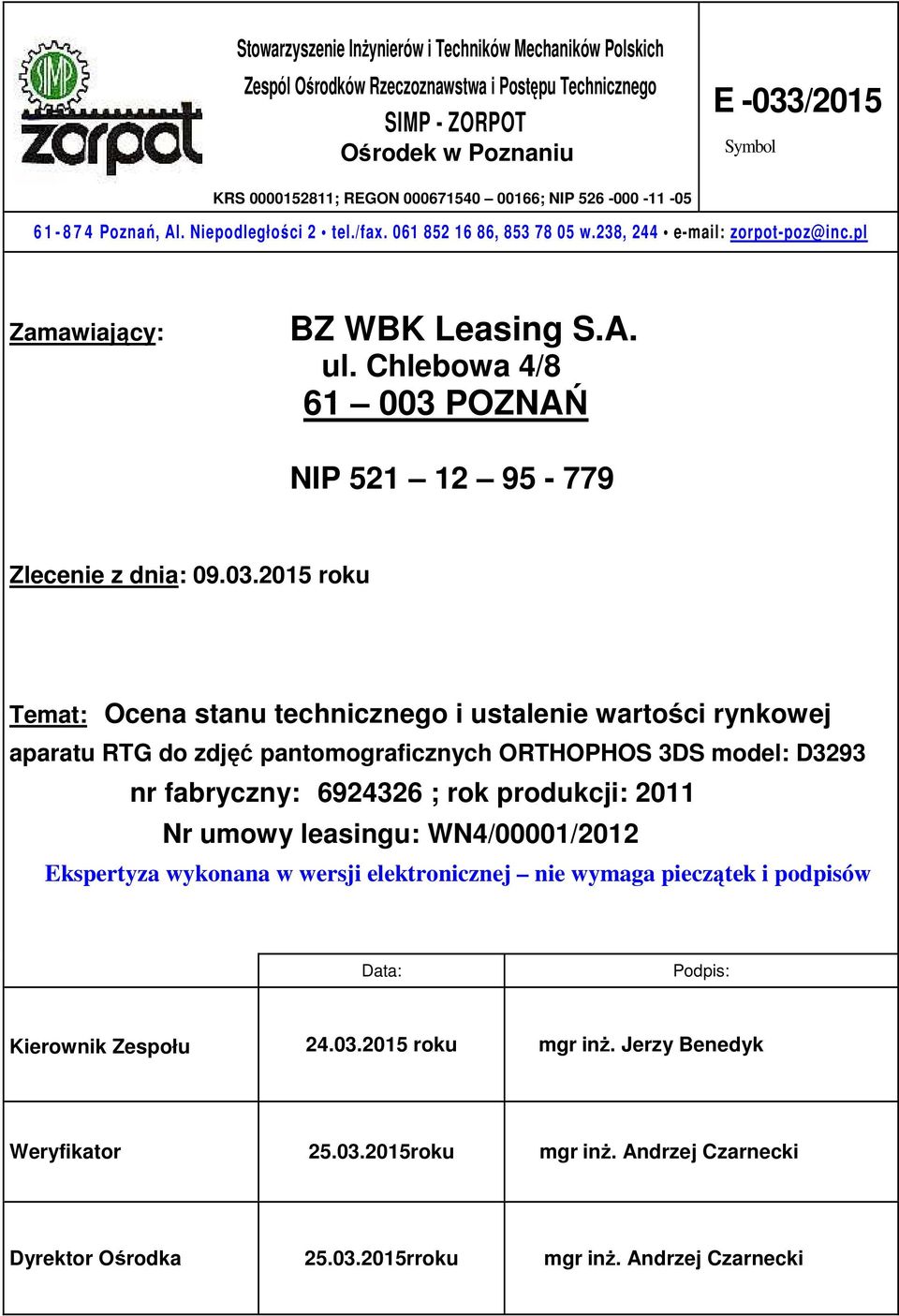 Chlebowa 4/8 61 003 