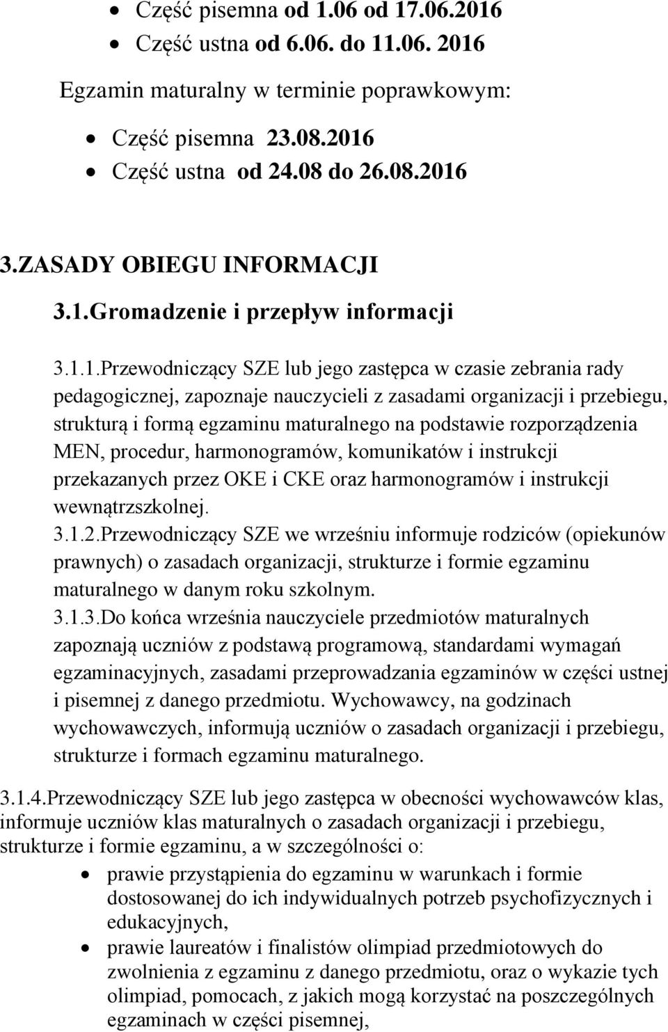 Gromadzenie i przepływ informacji 3.1.