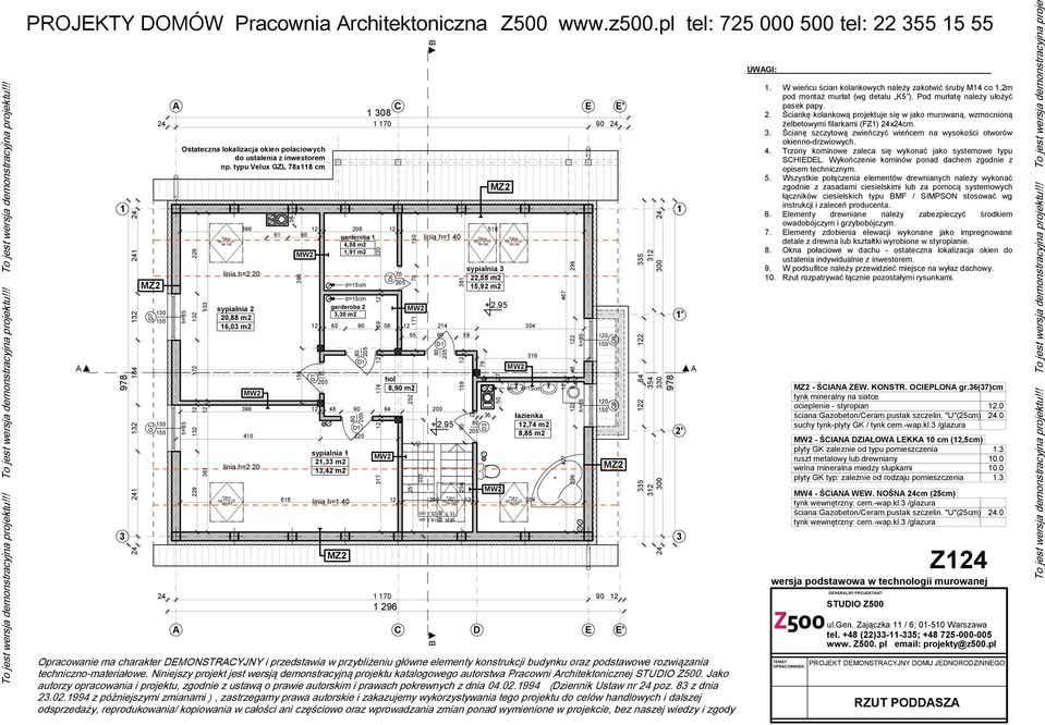 linia h=2.20 sypialnia 2 20,88 m2 6,0 m2 94/40 6 96 2 208 2 58 6 garderoba linia h=.40 4,58 m2 78/40,9 m2 D D D 40 220 linia h=2.20 56 96 7 2 74 2 59 2 220 Ds 70 D 6 R. @ 8,5 cm 5 T.