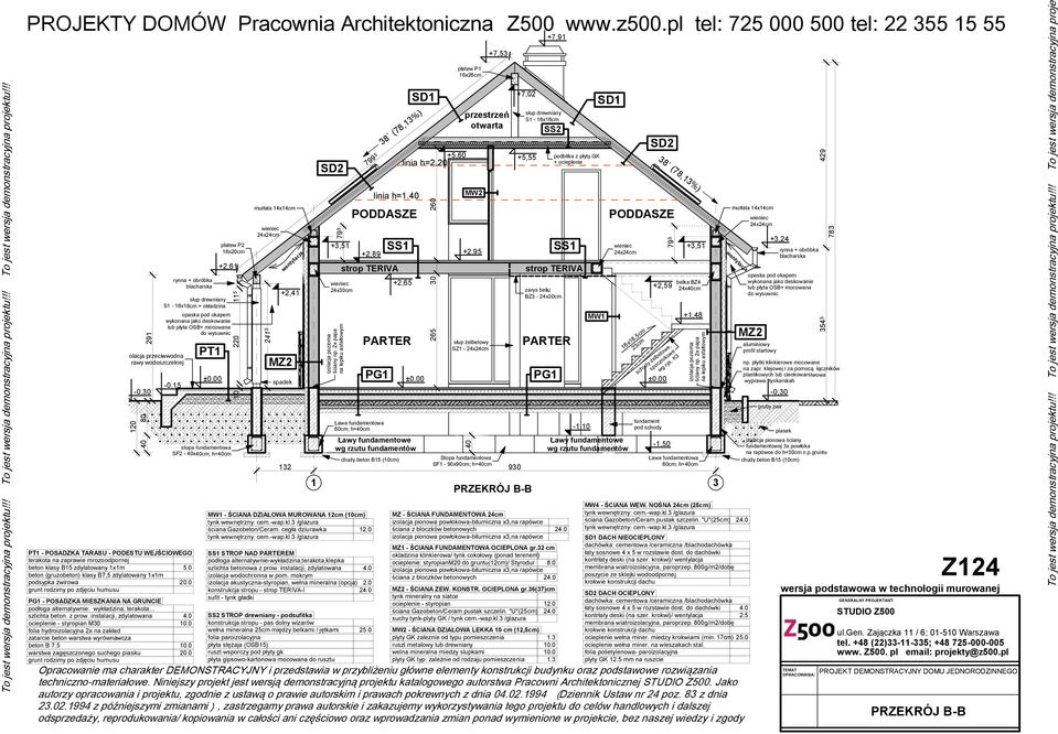 instalacji, zdylatowana 4.0 ocieplenie - styropian M0 0.0 folia hydroizolacyjna 2x na zakład zatarcie beton warstwa wyrównawcza beton 7.5 0.0 warstwa zagęszczonego suchego piasku 20.