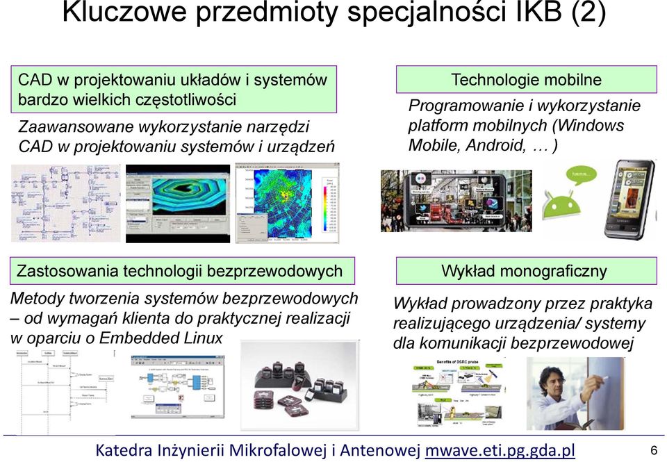 bezprzewodowych Metody tworzenia systemów bezprzewodowych od wymagań klienta do praktycznej realizacji w oparciu o Embedded Linux Wykład monograficzny