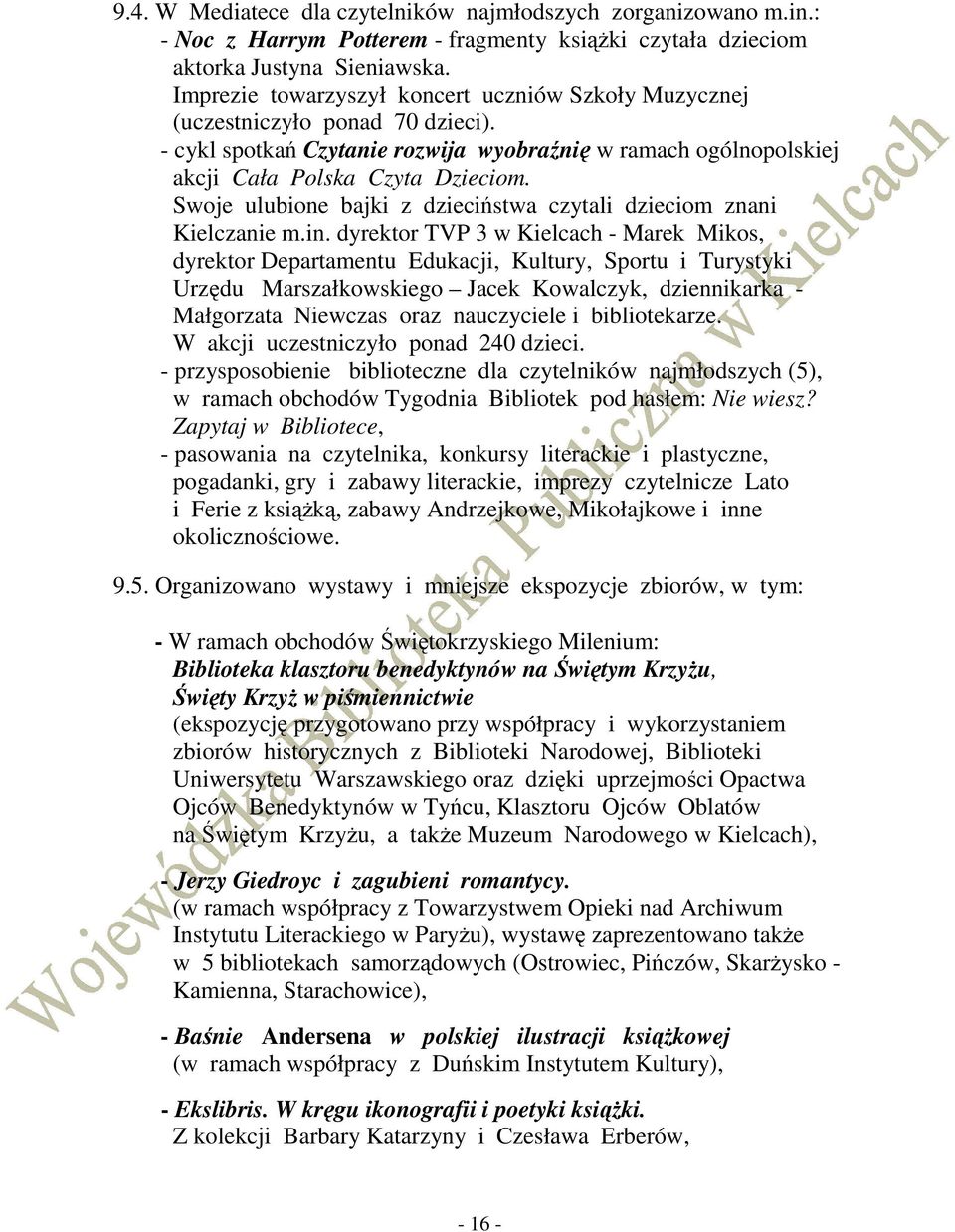 Swoje ulubione bajki z dzieciństwa czytali dzieciom znani Kielczanie m.in.