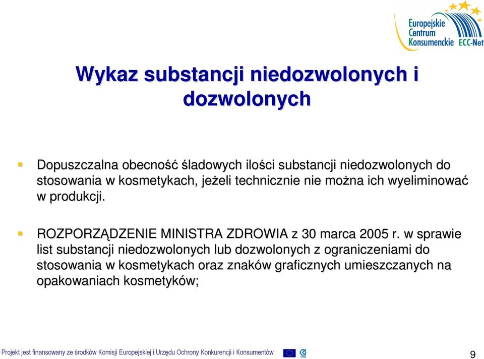 ROZPORZĄDZENIE MINISTRA ZDROWIA z 30 marca 2005 r.