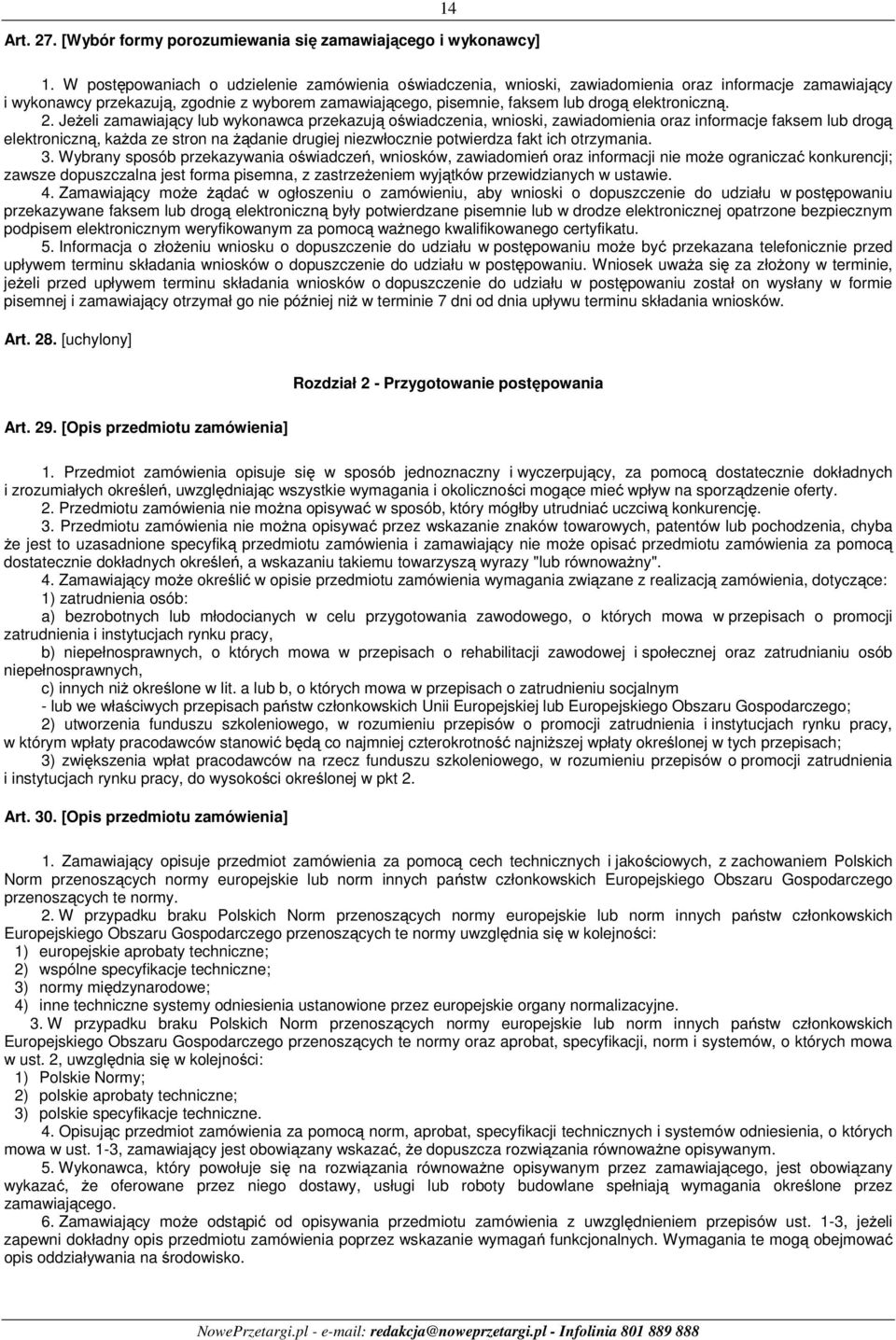 elektroniczną. 2.