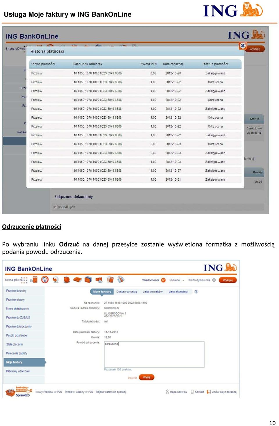 zostanie wyświetlona formatka z