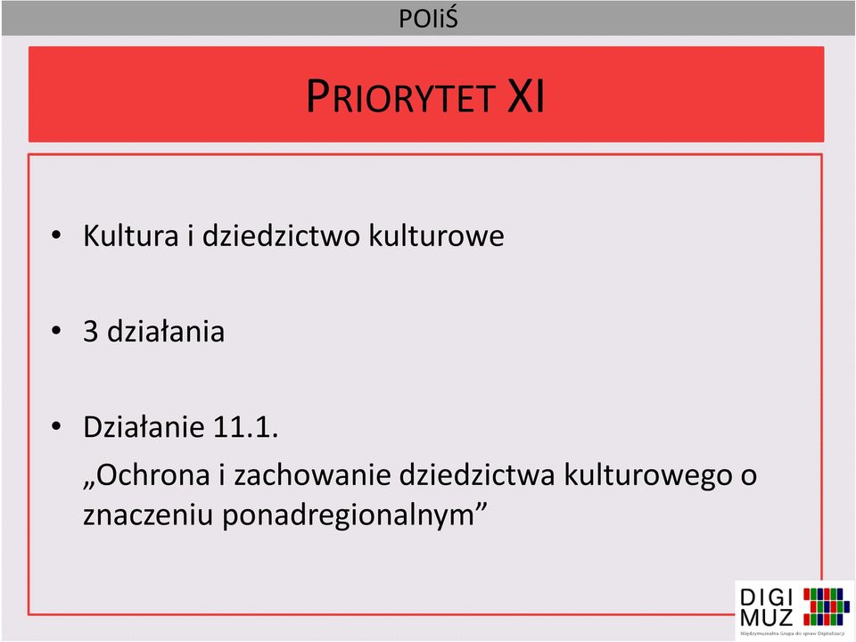 Działanie 11