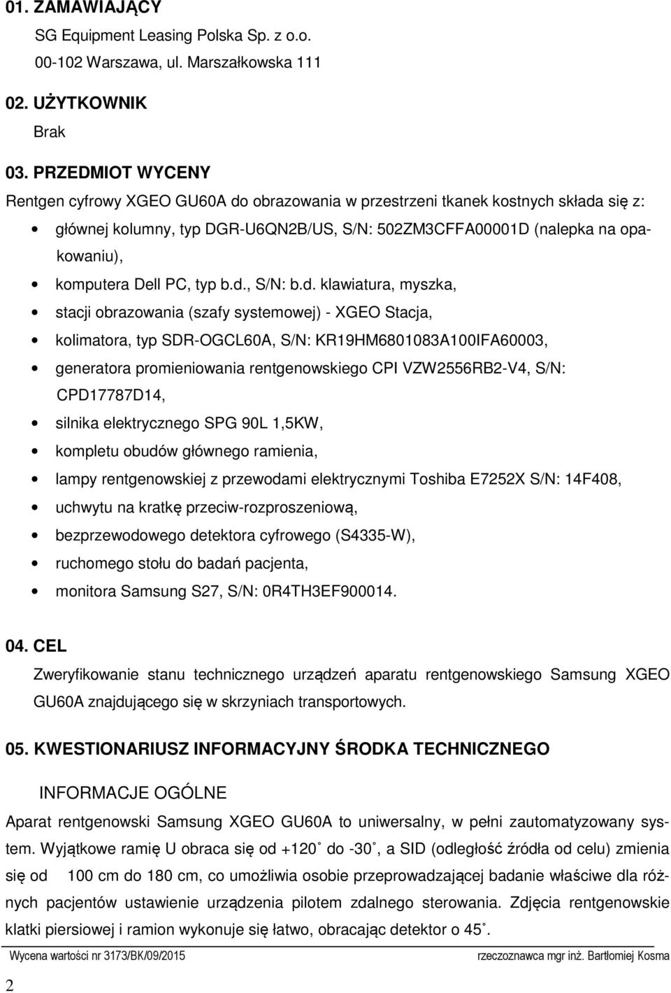 Dell PC, typ b.d.