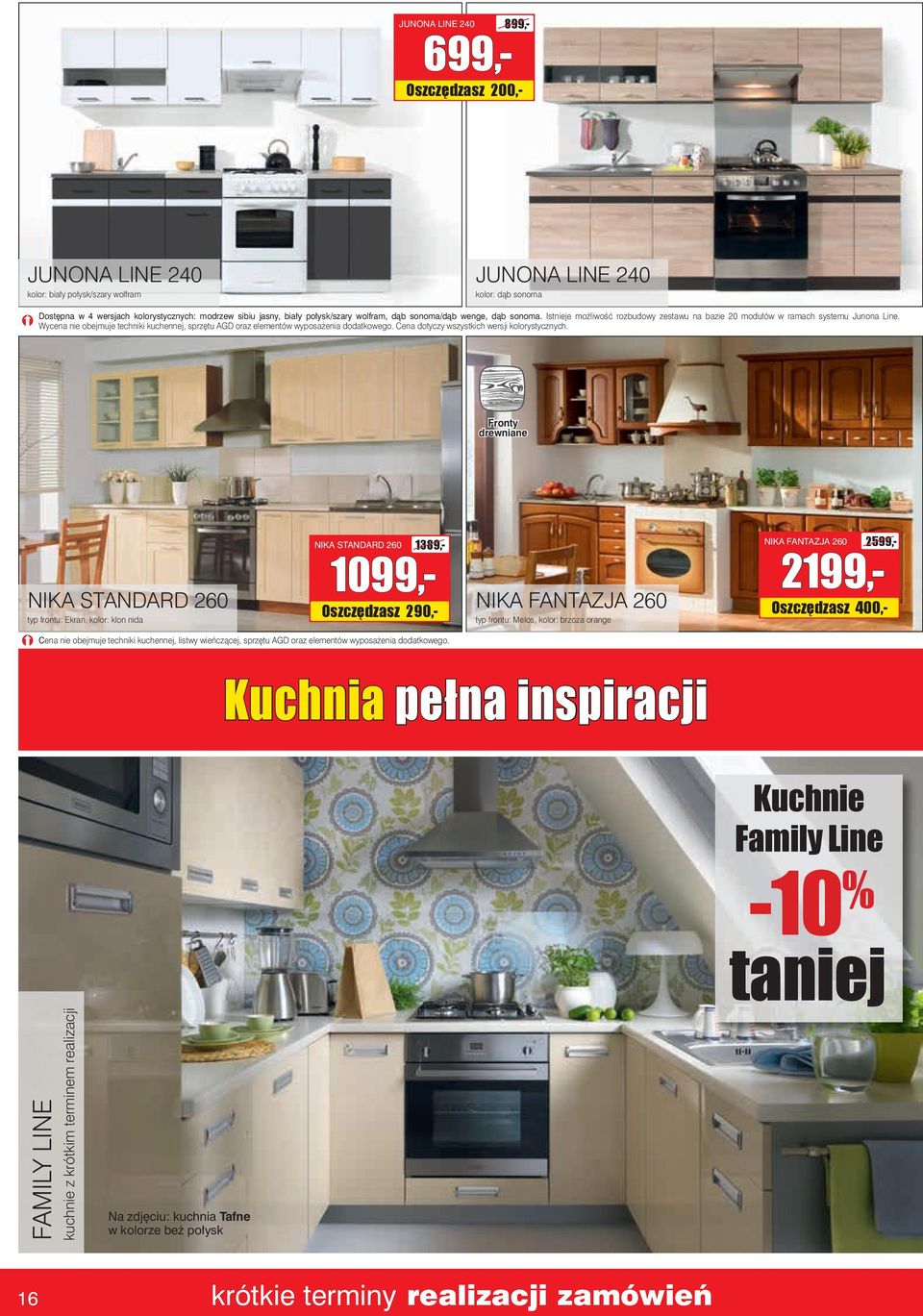 Cena dotyczy wszystkich wersji kolorystycznych.