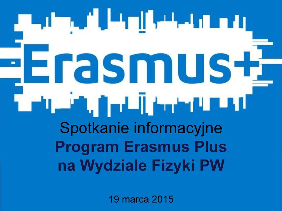 Program Erasmus