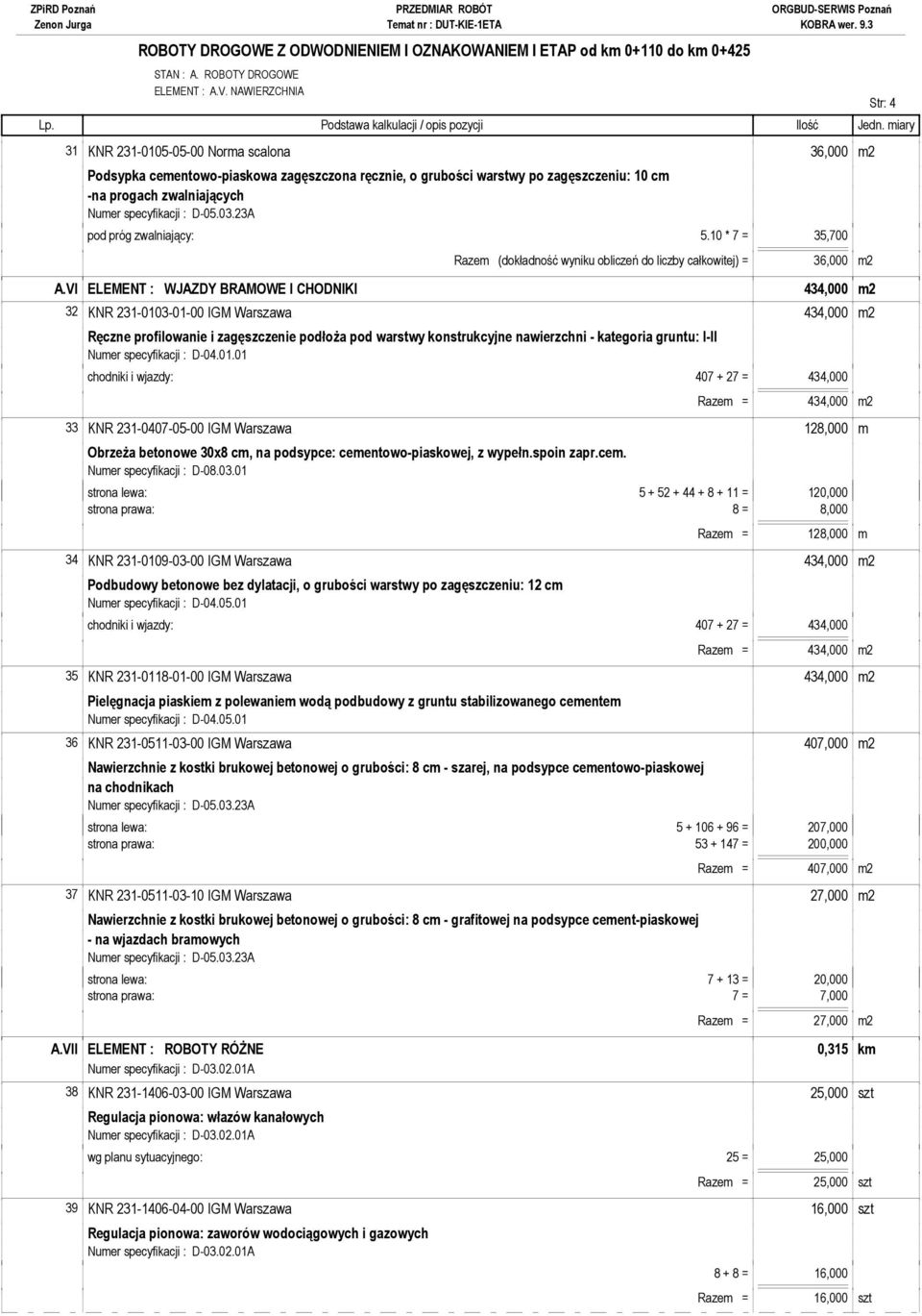 23A pod próg zwalniający: 5.10 * 7 = 35,700 A.