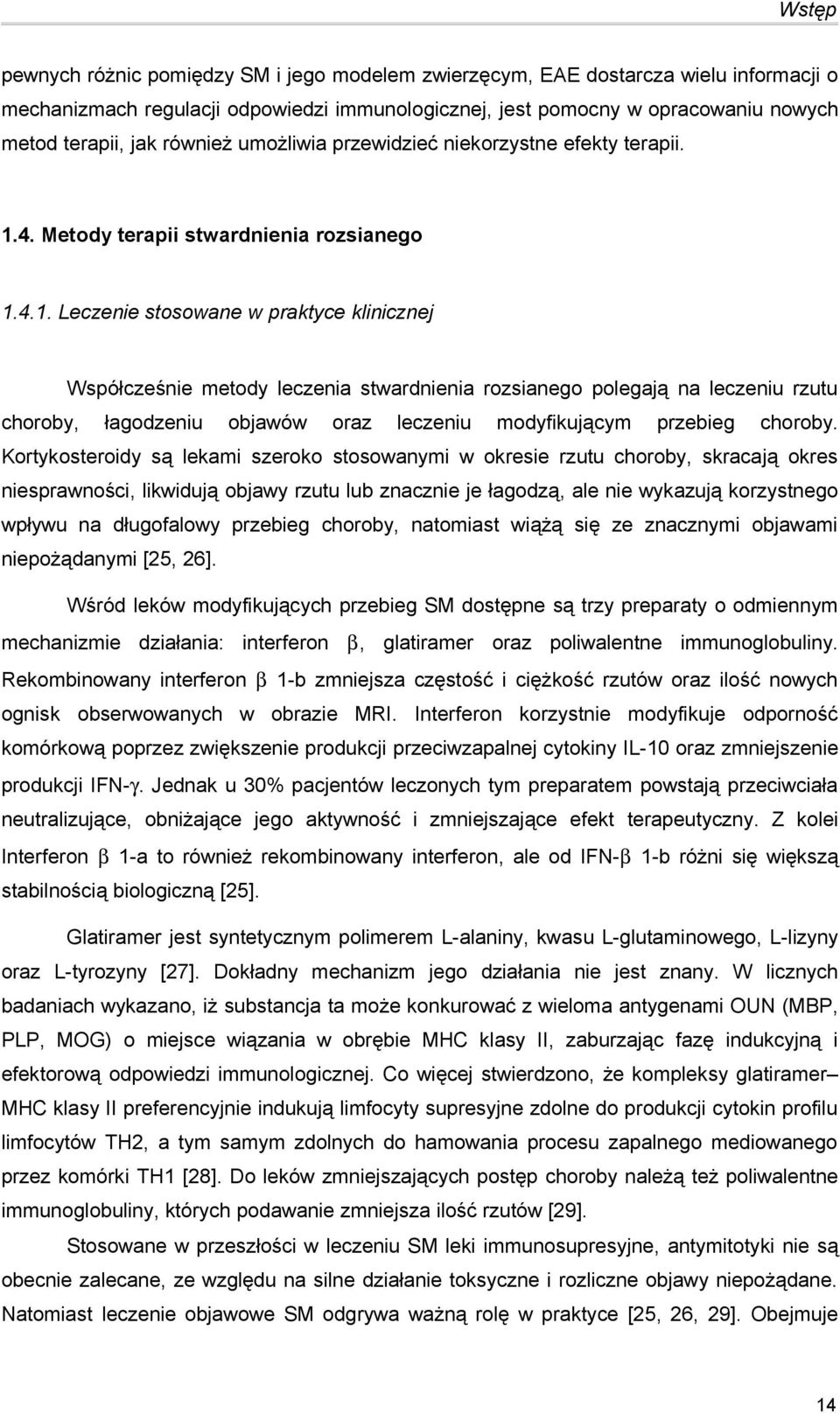 4. Metody terapii stwardnienia rozsianego 1.