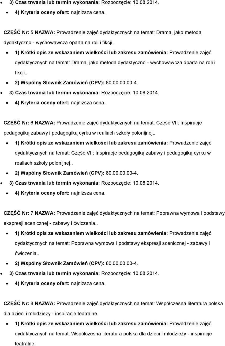 CZĘŚĆ Nr: 6 NAZWA: Prwadzenie zajęć dydaktycznych na temat: Część VII: Inspiracje pedaggiką zabawy i pedaggiką cyrku w realiach szkły plnijnej.