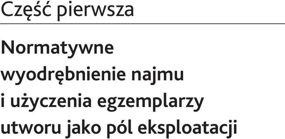 najmu i użyczenia