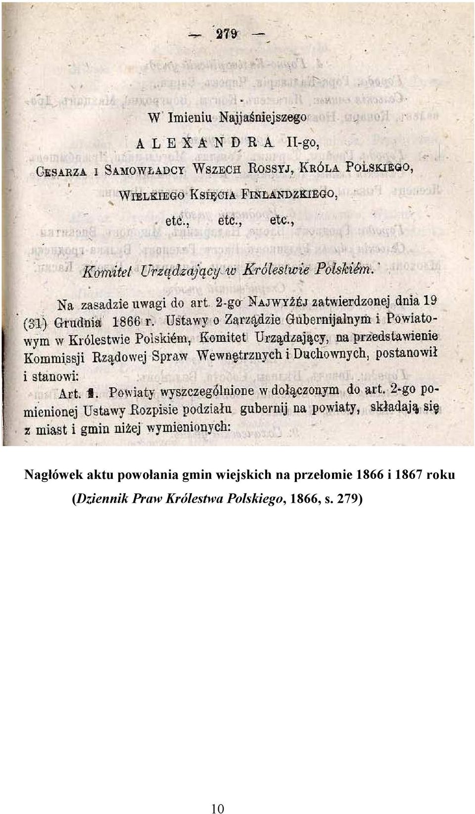 1867 roku (Dziennik Praw