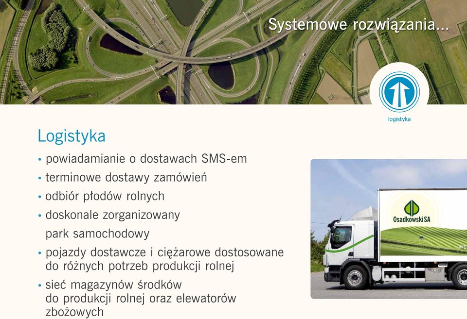 zamówień odbiór płodów rolnych doskonale zorganizowany park samochodowy