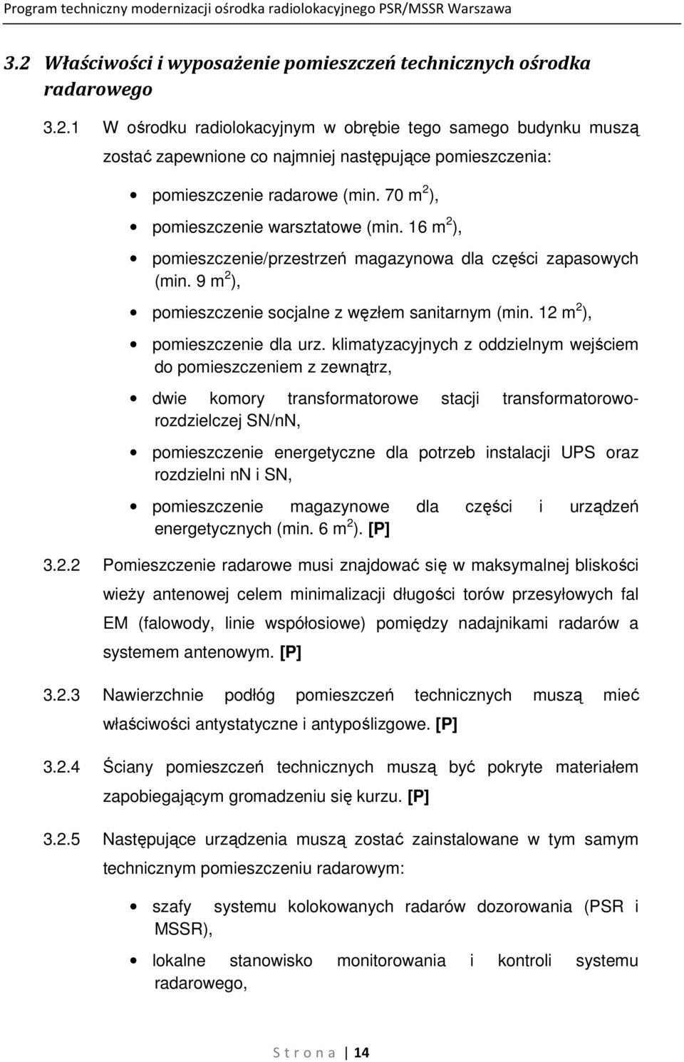 12 m 2 ), pomieszczenie dla urz.