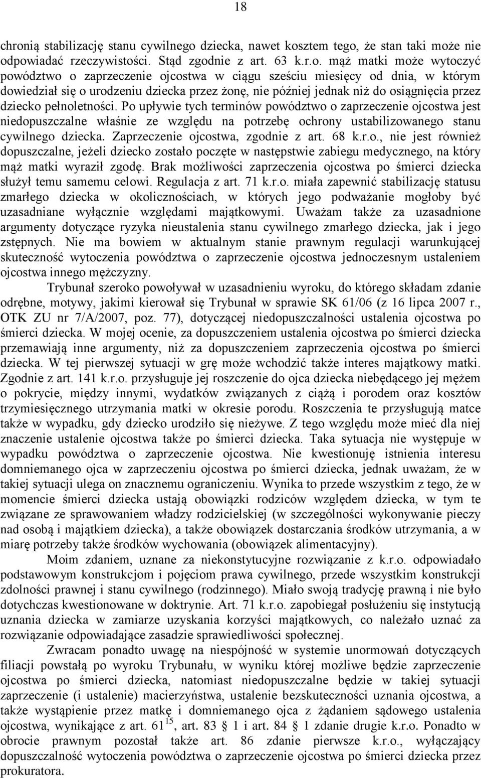 dziecka, nawet kos