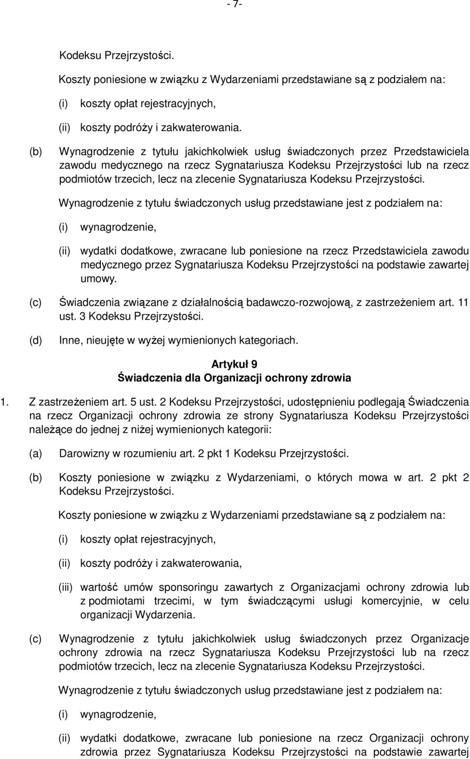 Sygnatariusza Kodeksu Przejrzystości.