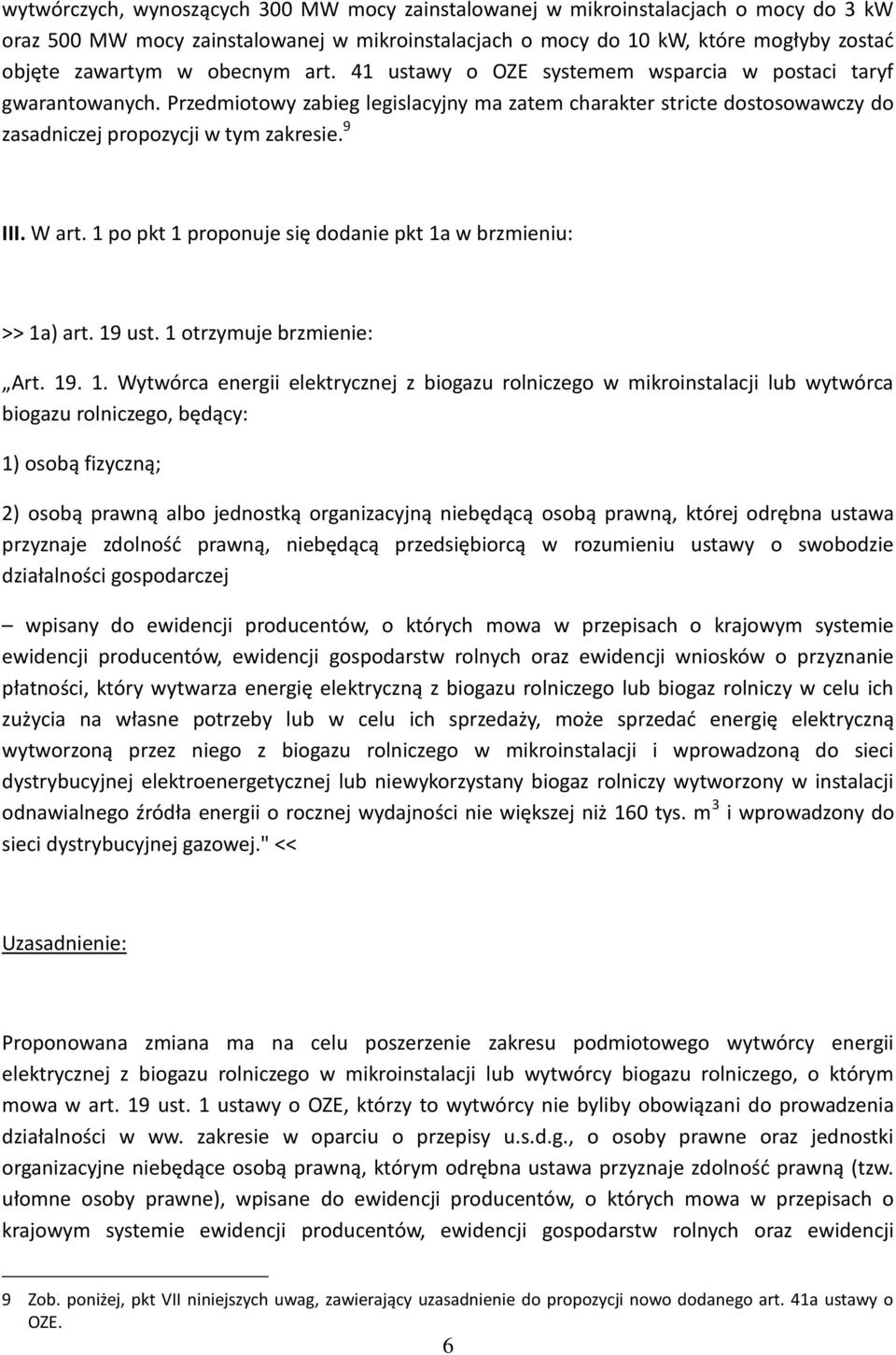 9 III. W art. 1 