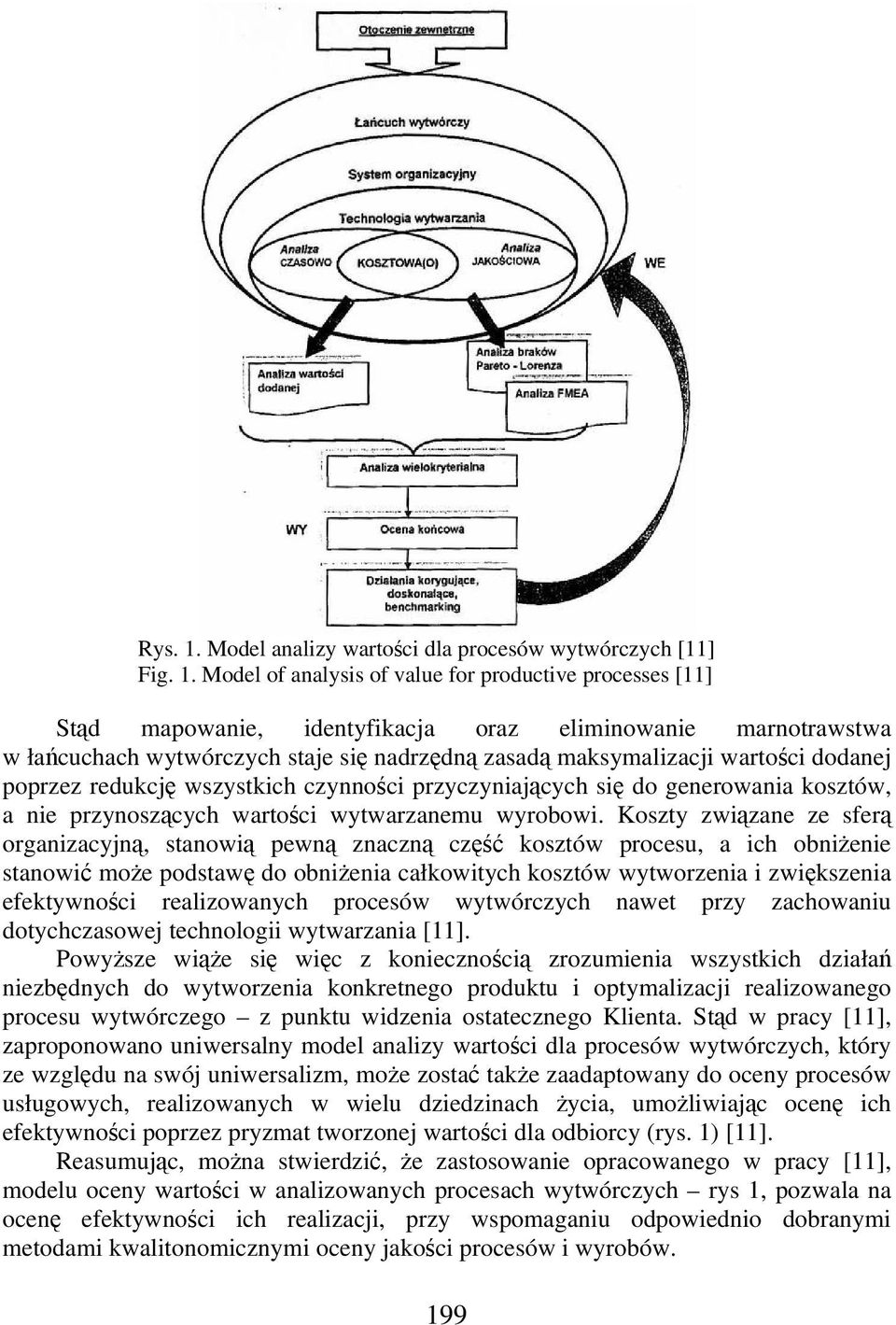 Model of analysis of value for productive processes [11] Std mapowanie, identyfikacja oraz eliminowanie marnotrawstwa w łacuchach wytwórczych staje si nadrzdn zasad maksymalizacji wartoci dodanej