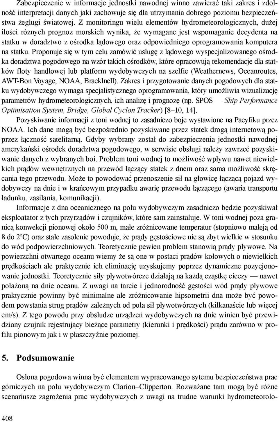 oprogramowania komputera na statku.