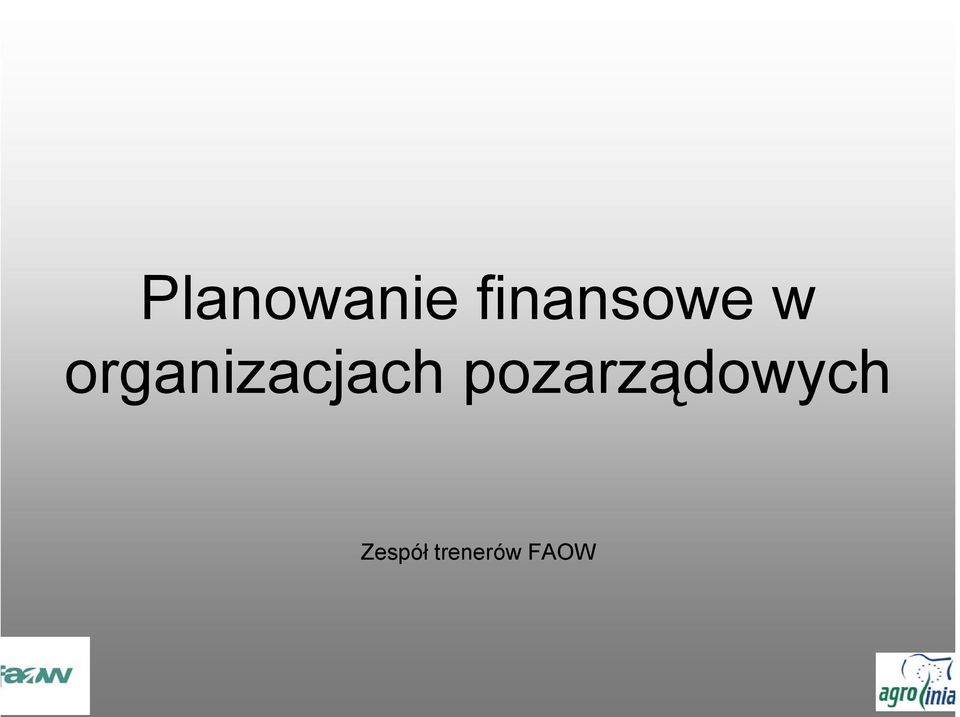 organizacjach