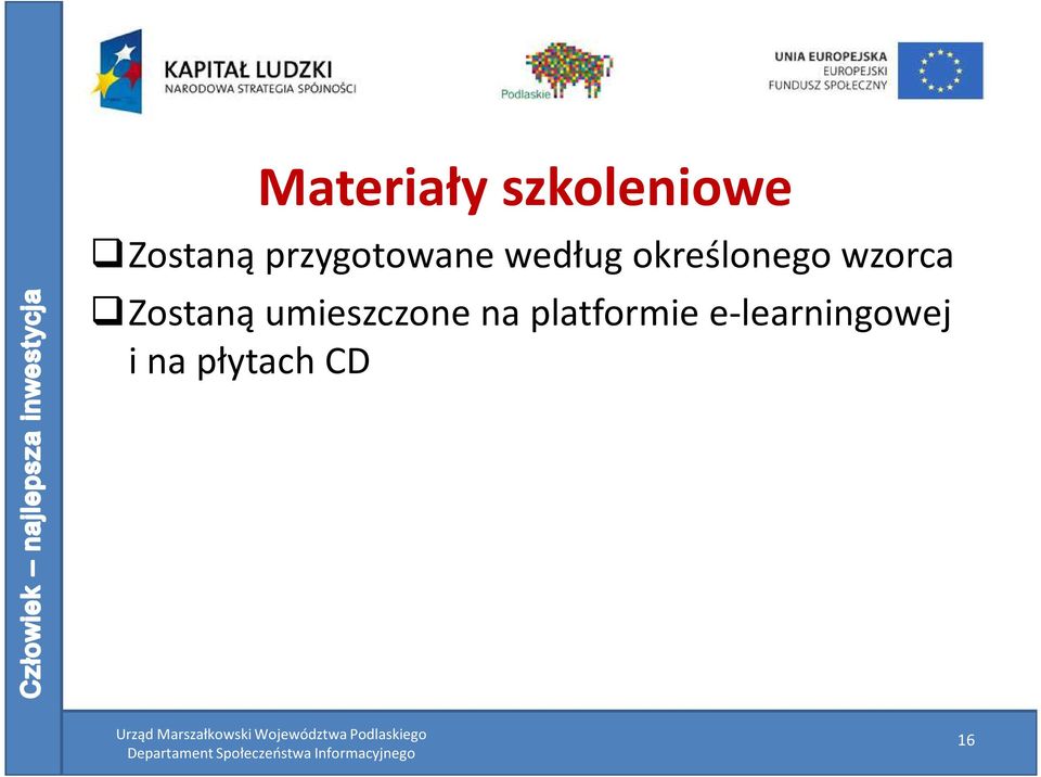 wzorca Zostaną umieszczone na