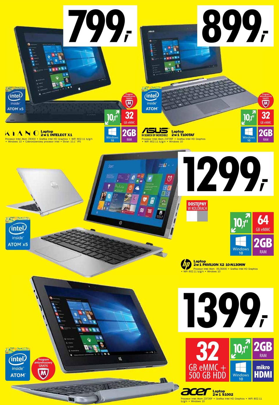 HD Graphics WiFi 802.