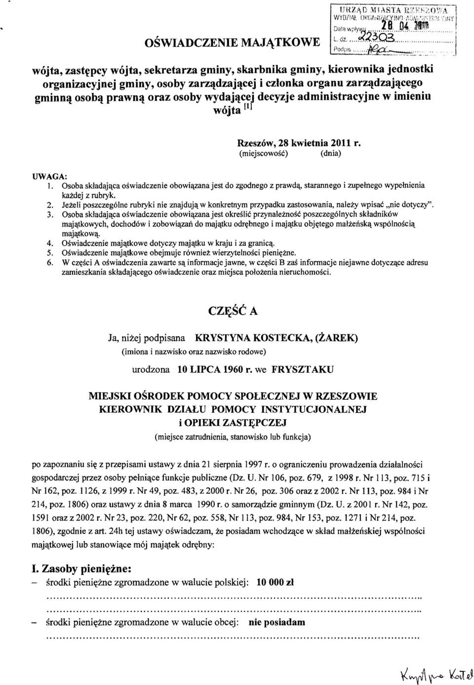 4, starannego i zupemego wypelnienia kazdej z rubryk. 2. Jei:eli poszczeg6ine rubryki nie znajdujl\ w konkretnym przypadku zastosowania, nalezy wpisac "". 3.