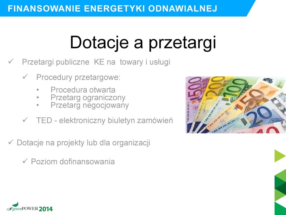 ograniczony Przetarg negocjowany TED - elektroniczny