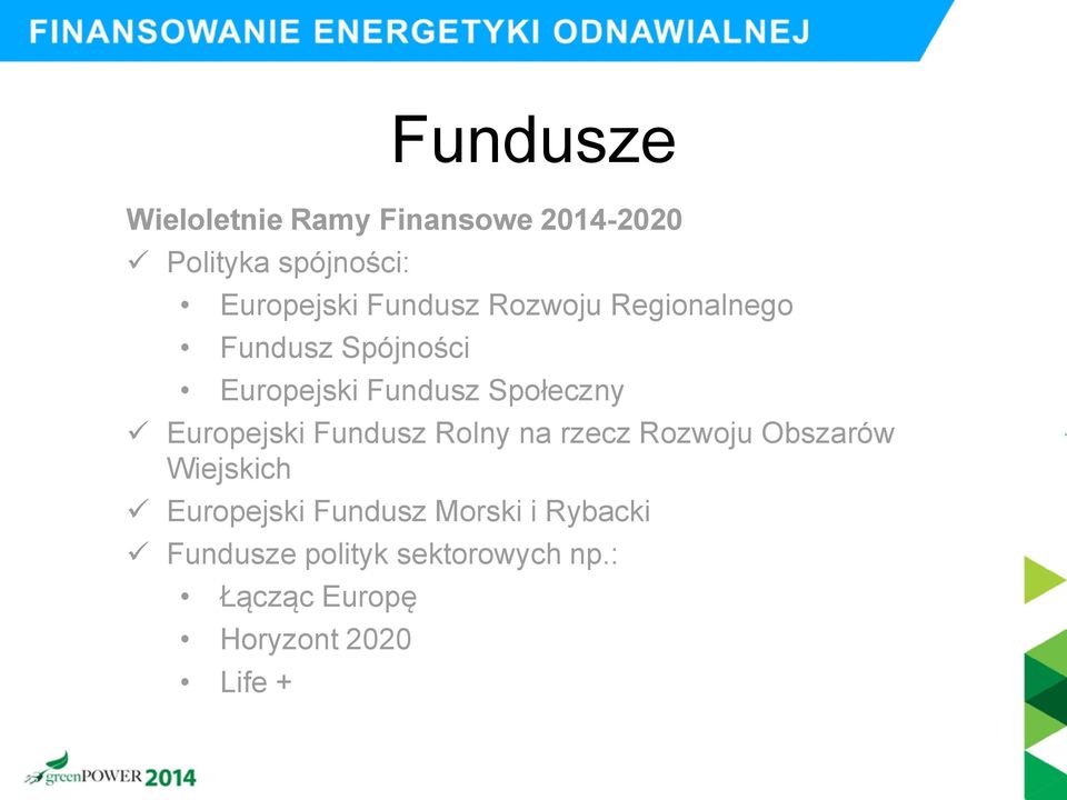 Europejski Fundusz Rolny na rzecz Rozwoju Obszarów Wiejskich Europejski Fundusz