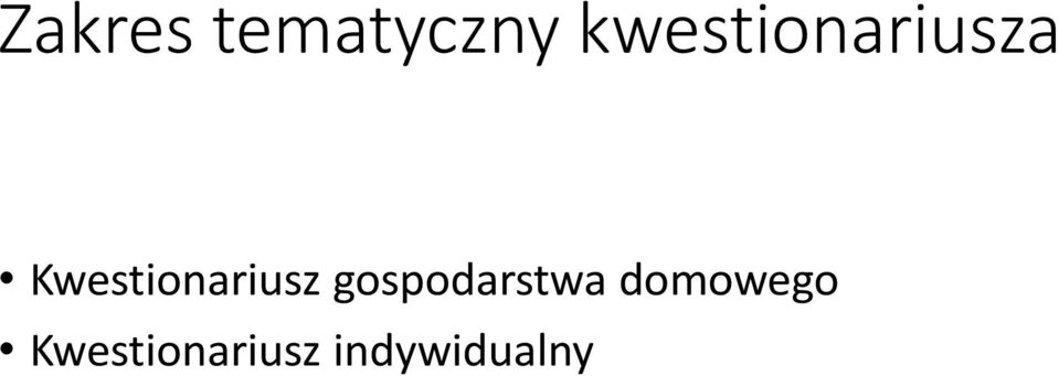 Kwestionariusz