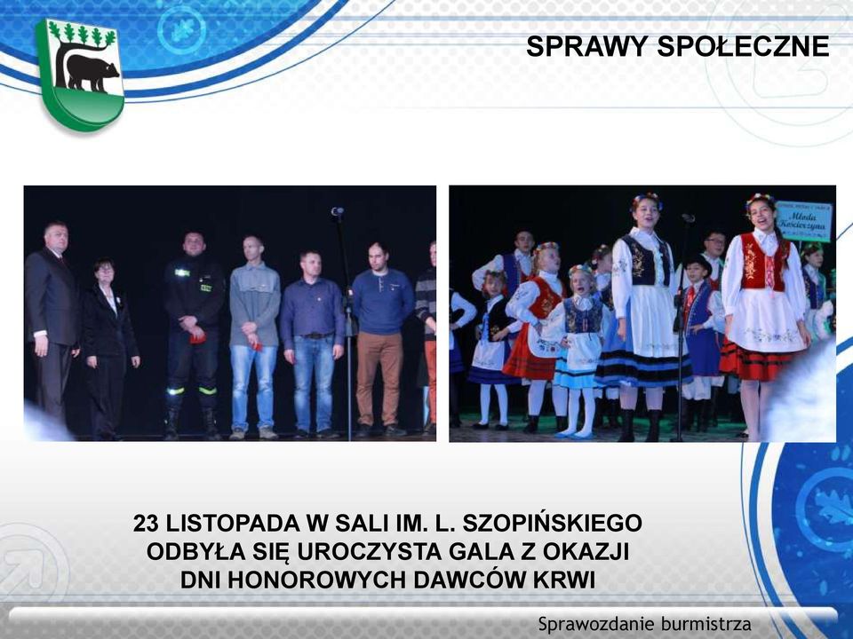 SZOPIŃSKIEGO ODBYŁA SIĘ