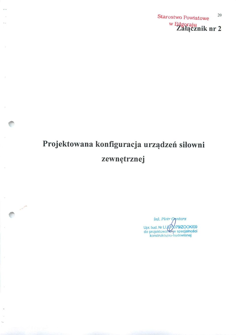 urzadzen silwni zewn^trznej ink.