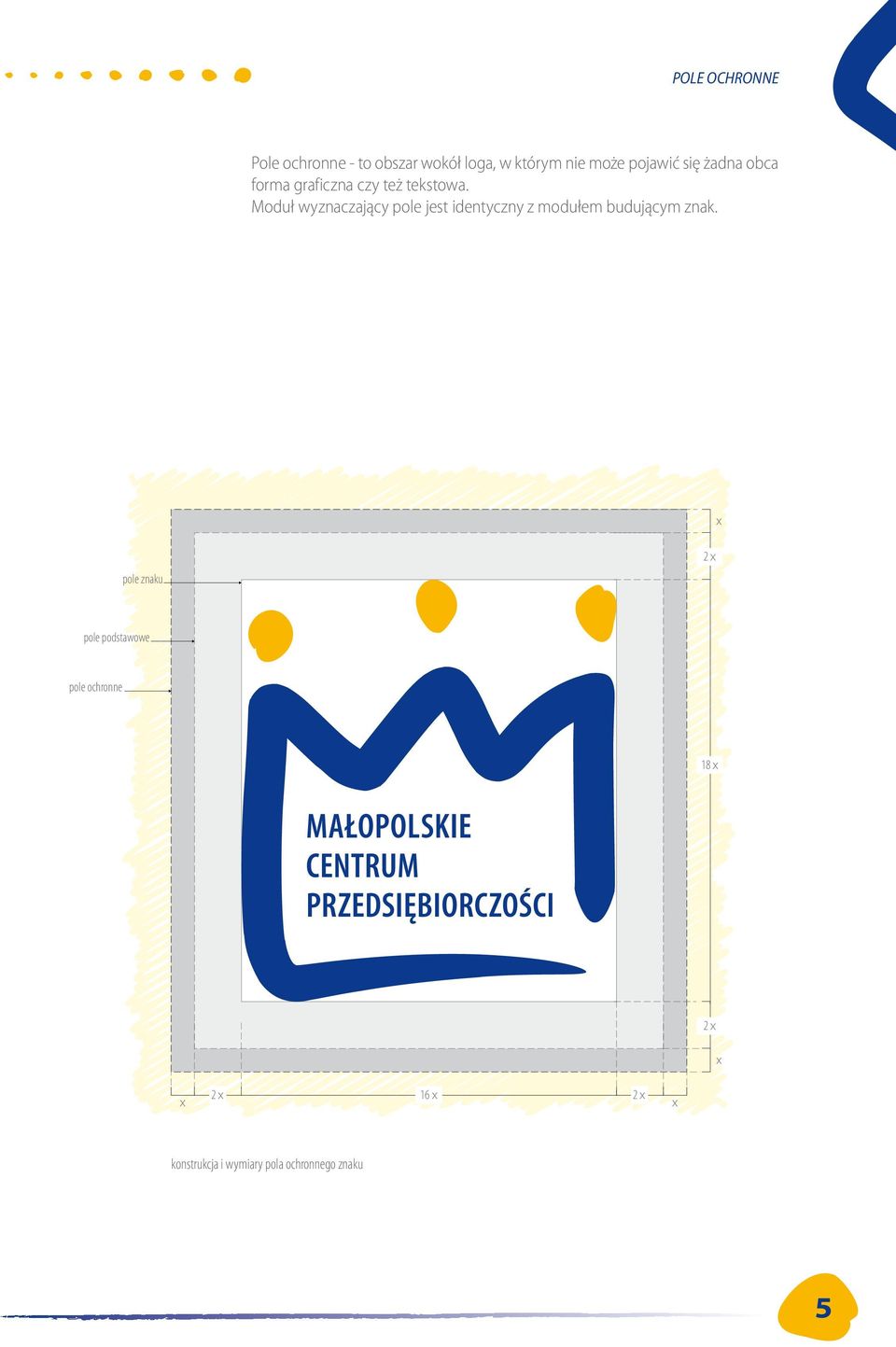 Moduł wyznaczający pole jest identyczny z modułem budującym znak.