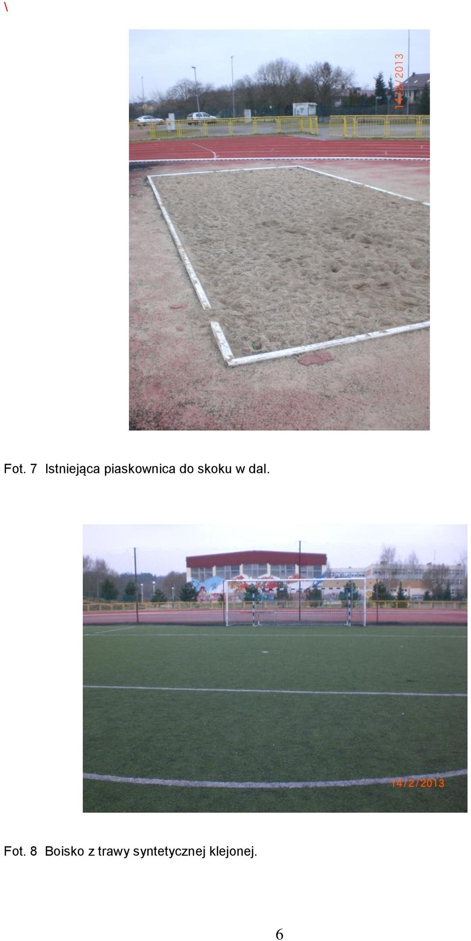 piaskownica do skoku w
