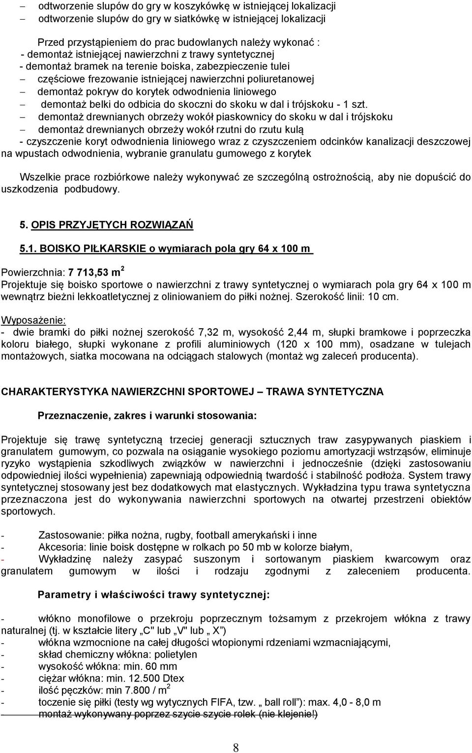 odwodnienia liniowego demontaż belki do odbicia do skoczni do skoku w dal i trójskoku - 1 szt.