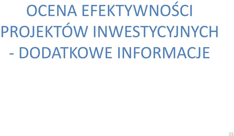 PROJEKTÓW